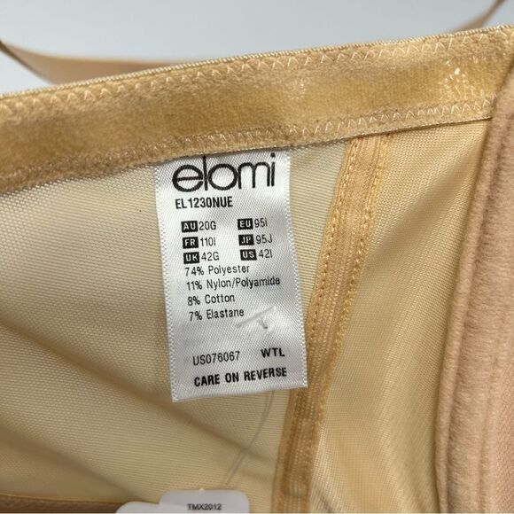 Elomi Molded Underwire Strapless Bra 42G - Picture 6 of 7